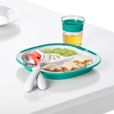 OXO TOT FORK & SPOON SET - TEAL