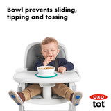OXO Tot Stick & Stay Suction Bowl - Teal