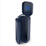 Joseph Joseph Porta Easy-Empty Pedal Bin 40L - Midnight Blue