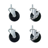 MeshWorks Locking Castor Wheels - 4 Pack