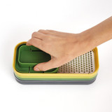 Joseph Joseph Multi-Prep Compact 4-in-1 Grater, Slicer & Chopper