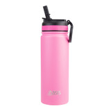 Oasis Challenger Stainless Steel Sports Bottle 550ml - Neon Pink