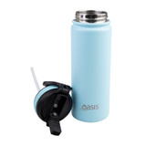 Oasis Challenger Stainless Steel Sports Drink Bottle 550ml - Island Blue