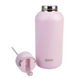 Oasis Moda Insulated Stainless Steel Drink Bottle 1.5L - Pink Lemonade