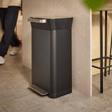 Joseph Joseph Titan Compactor Rubbish Bin 30L - Carbon Black