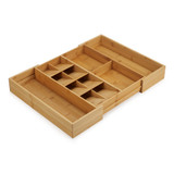 Joseph Joseph DrawerStore Bamboo Expandable Utensil & Cutlery Tray