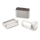 Joseph Joseph Surface Stainless Steel Sink Caddy - Stone