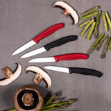 Victorinox Paring Knife Pointed Tip Wavy Edge - Red