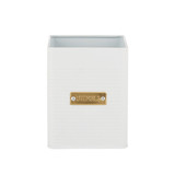 Typhoon Otto Square Utensil Pot - White