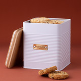 Typhoon Otto Square Cookie Storage Jar - White