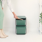 brabantia Stackable Sort & Go Bin 20L - Fir Green