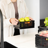 Collapsible & Stackable Storage Basket Small - 4 Pack