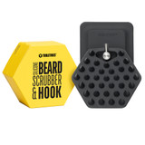 Tooletries The Beard Silicone Scrubber & Hook - Charcoal