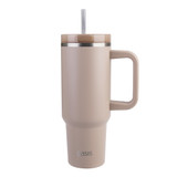 Oasis Commuter Insulated Travel Tumbler Stainless Steel 1.2L - Latte