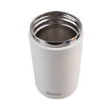 Oasis Stainless Steel Insulated Food Flask with Handle 700ml - Alabaster