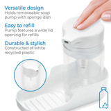 iDesign Classic Soap Pump and Tray