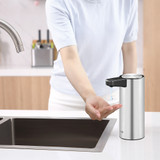 EKO Aroma Rechargeable Smart Liquid Soap Dispenser - Silver