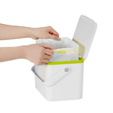 EKO Deco Food Waste Caddy 4L - White