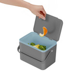 EKO Deco Food Waste Caddy 4L - Grey