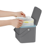 EKO Deco Food Waste Caddy 4L - Grey