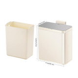 EKO Puro Food Waste Caddy 7L - Vanilla