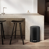 EKO Maggey Step Bin 20L - Black