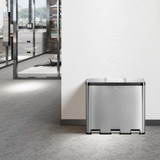 EKO Essential Recycling Rubbish Pedal Bin 20L+20L+20L