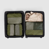 Globite Voyager Travel Packing Cube 4 Pack - Moss Green