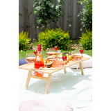 Stanley Rogers Rectangular Travel Picnic Table - Large