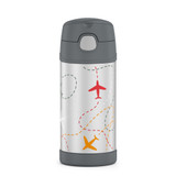 Thermos Funtainer Vacuum Insulated Drink Bottle 355ml - Flight Path