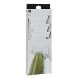 Umbra Sticks Wall Mounted 5 Hook Rack - White
