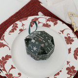 Stackers Nano Keyring Jewellery Box In Christmas Bauble - Blush