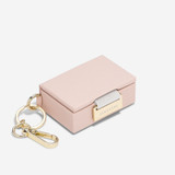 Stackers Nano Keyring Jewellery Box In Christmas Bauble - Blush