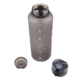 Oasis Tritan Motivational Sports Bottle 1.5L - Graphite