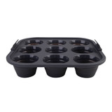 Daily Bake Air Fryer Square Collapsible 9 Muffin Pan - 22cm