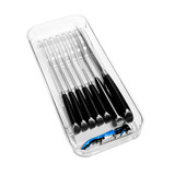 Madesmart Drawer Knife Organiser - Clear