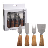 Pizzazz Mini Cheese Knives - 4 Pack