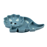 Melii Luxe Divided Silicone Suction Kids Plate - Dinosaur