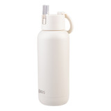 Oasis Moda Mag-Grip Insulated Stainless Steel Drink Bottle 1L - Alabaster