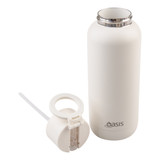 Oasis Moda Mag-Grip Insulated Stainless Steel Drink Bottle 1L - Alabaster