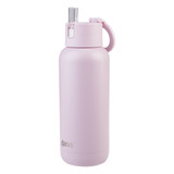 Oasis Moda Mag-Grip Insulated Stainless Steel Drink Bottle 1L - Pink Lemonade
