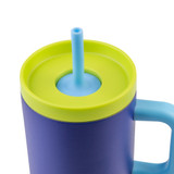 Oasis Junior Commuter Insulated Stainless Steel Tumbler 700ml - Peacock Blue