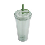 Oasis Acrylic Insulated Smoothie Tumbler - Green Apple