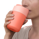 Joseph Joseph Sipp Travel Mug 340ml - Coral