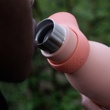 Joseph Joseph Loop Stainless Steel Water Bottle 500ml - Coral