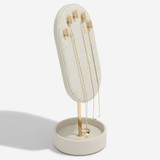 Stackers Tilted Necklace Display Stand - Oatmeal/Linen