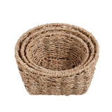 Amalfi Woven Seagrass Baskets - 3 Pack