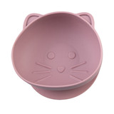 Melii Luxe Silicone Suction Kids Bowls 2 Pack - Cat