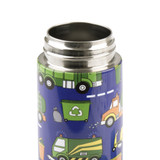 Oasis Kids Insulated Stainless Steel Drink Bottle 550ml - Garbage Trucks