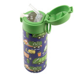 Oasis Kids Insulated Stainless Steel Drink Bottle 550ml - Garbage Trucks